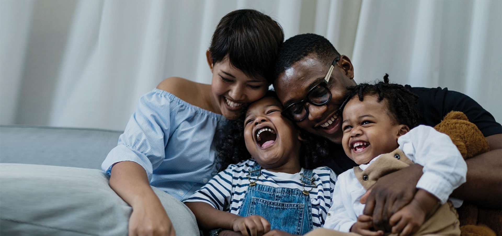 A loving multigenerational South African family